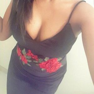 Velvet Dress from Fashion Nova